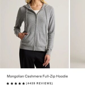 Quince Cashmere Full Zip Up